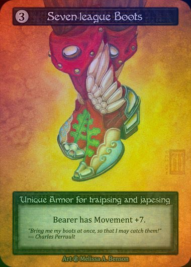 【FOIL】[Artifact] Seven-League Boots [beta-Unique]